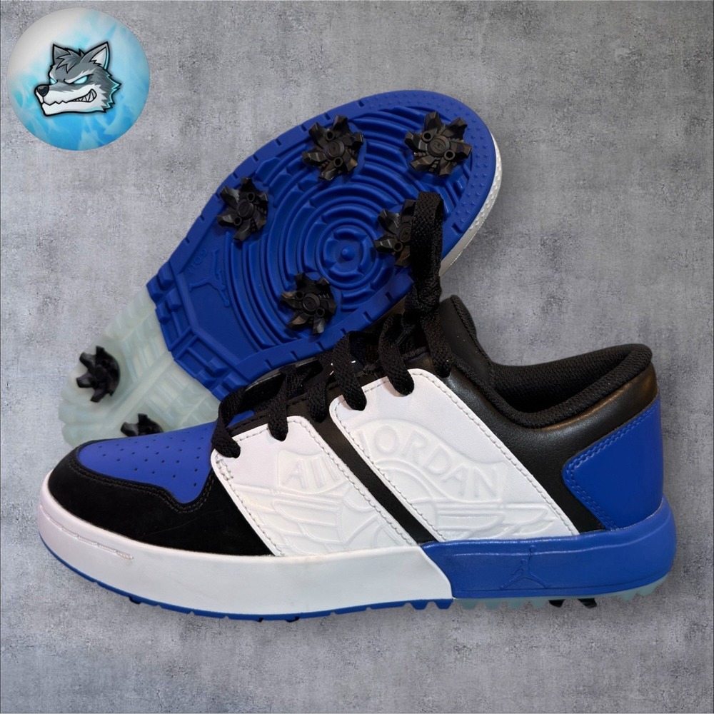Nike Air Jordan NU Retro 1 Golf Royal Blue White FZ4153-004 Mens Sz 8.5 Shoes